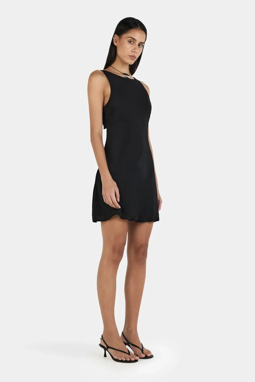 Tori Mini Dress Black - 3