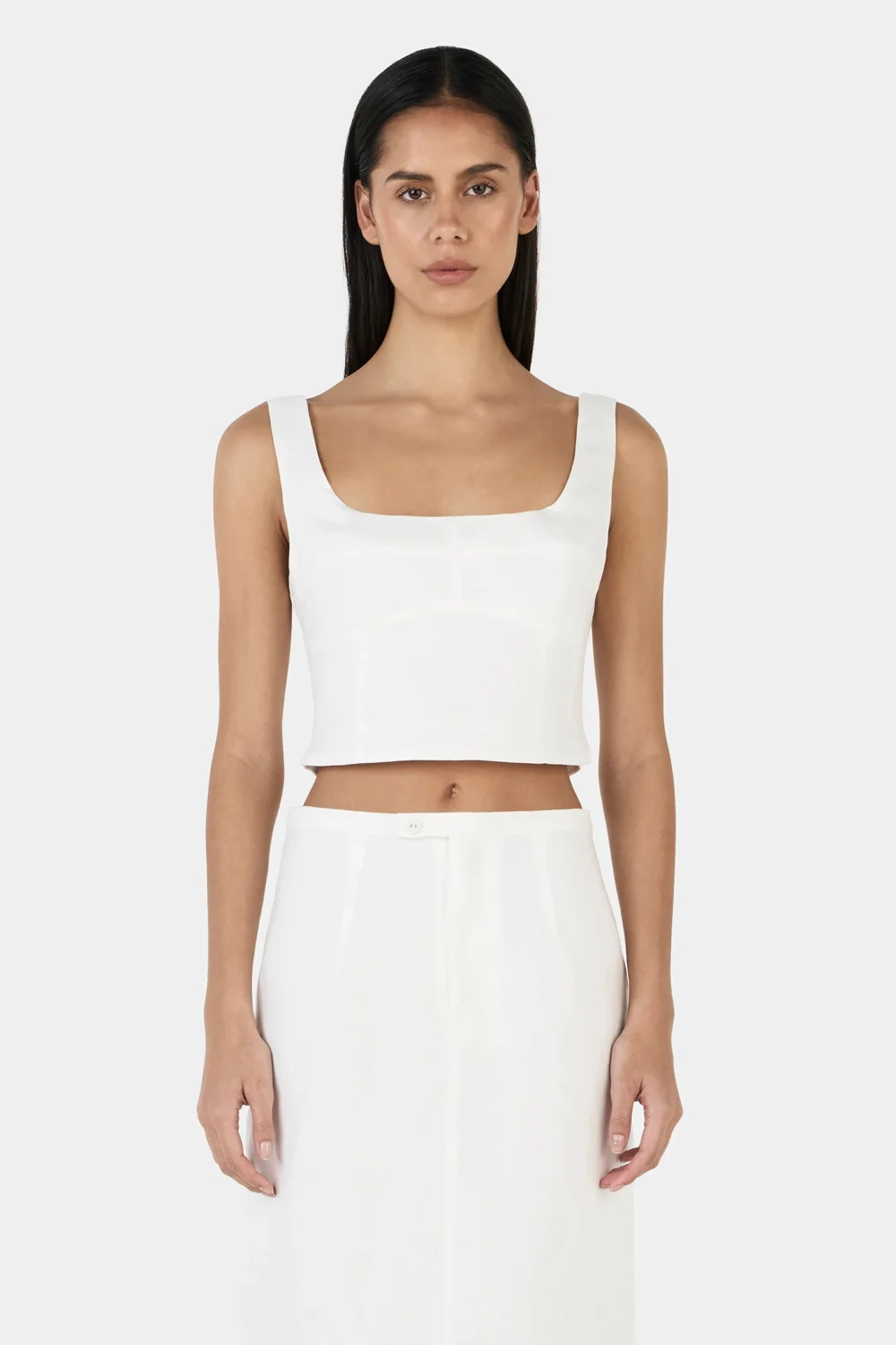 Emmy Top Ivory