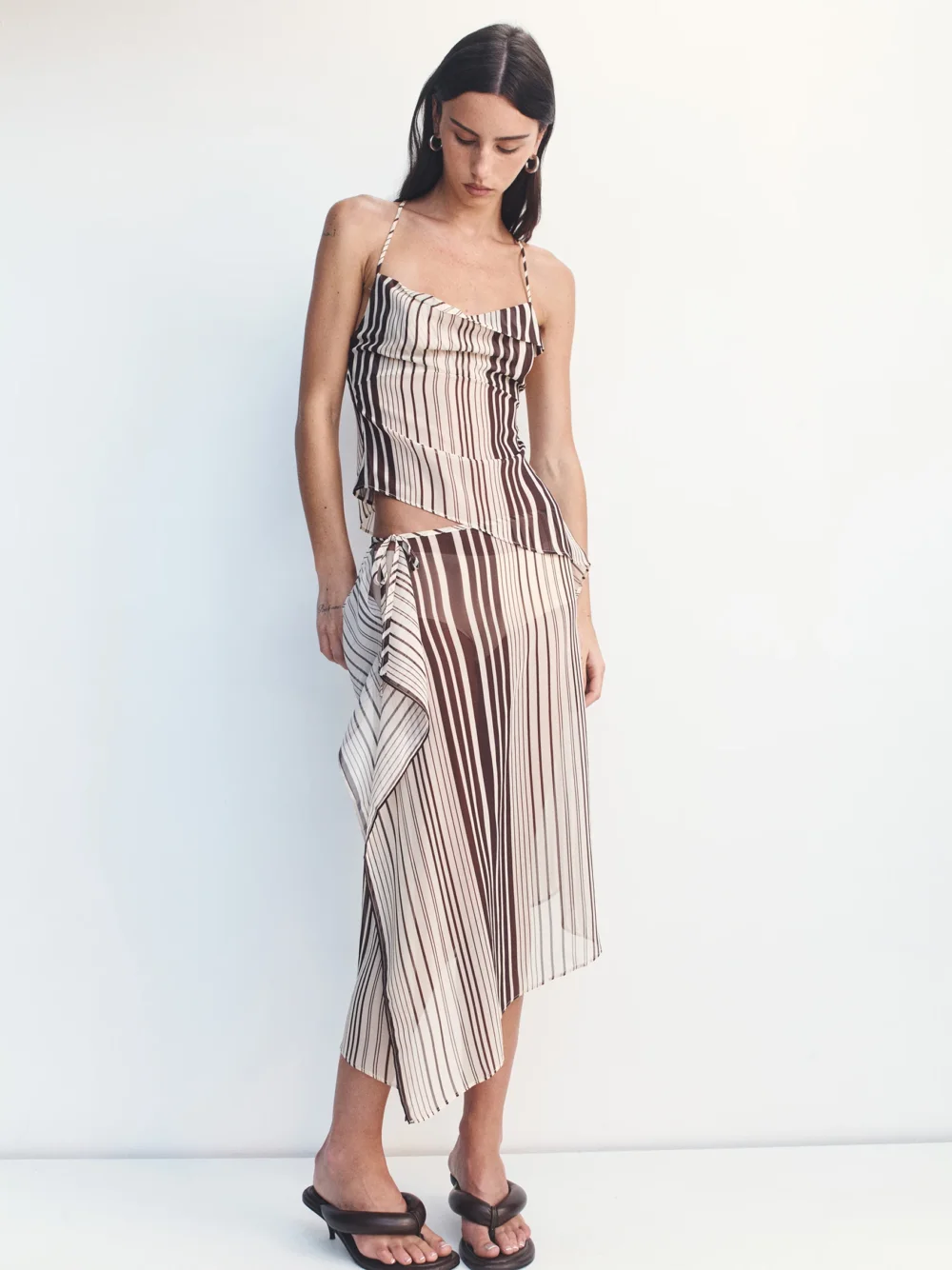 Silverstone Skirt Stripe