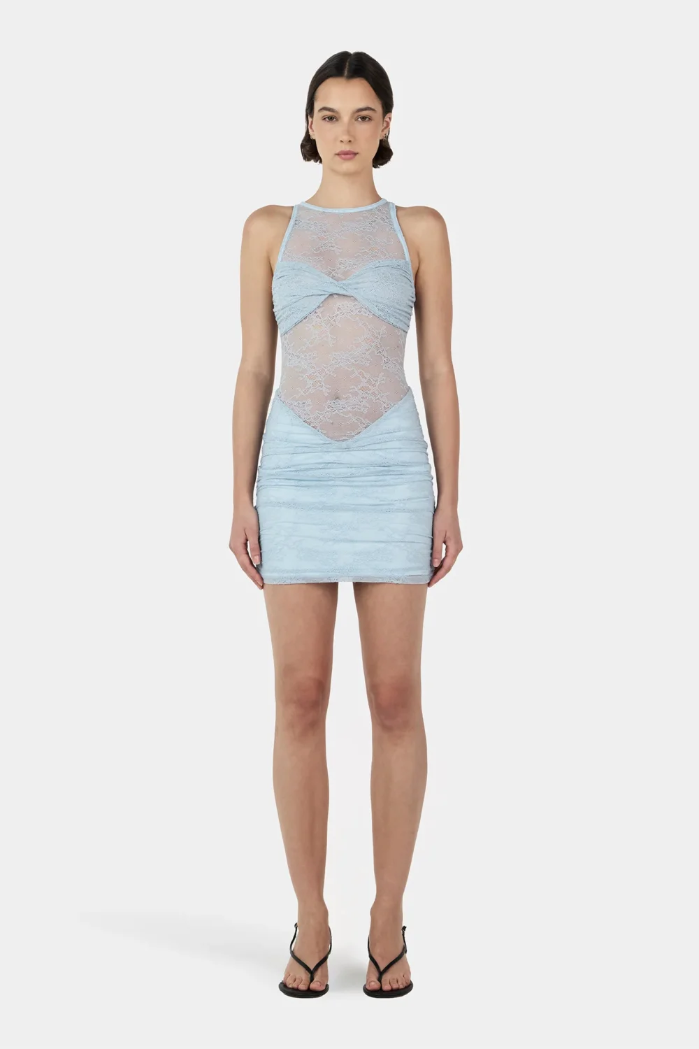 Tara Mini Dress Blue