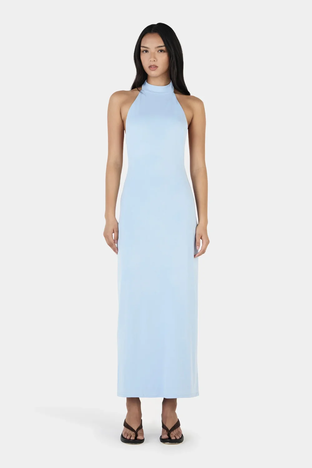 Garnet Maxi Dress Sky Blue