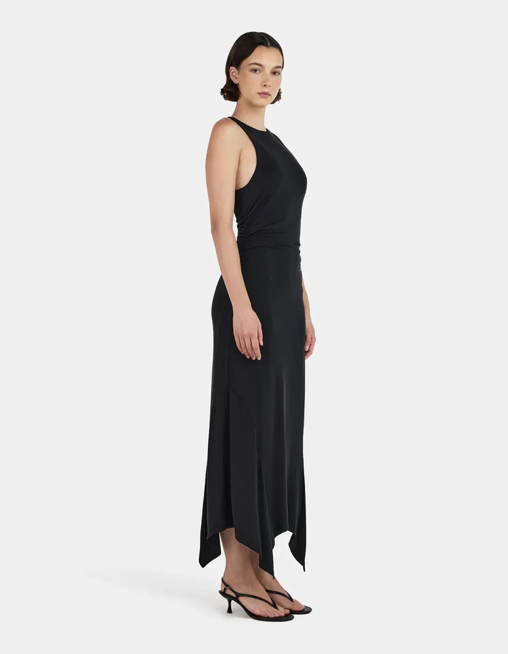 Kendall Midi Dress Black - 3