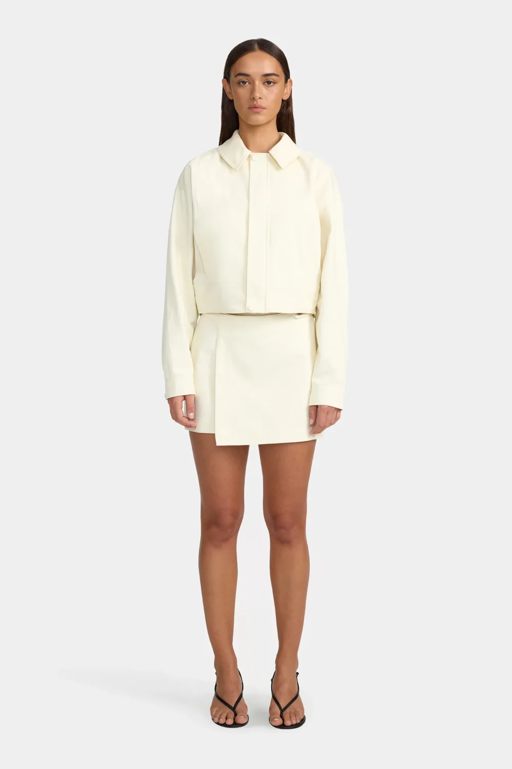 Joan Mini Skirt Bone