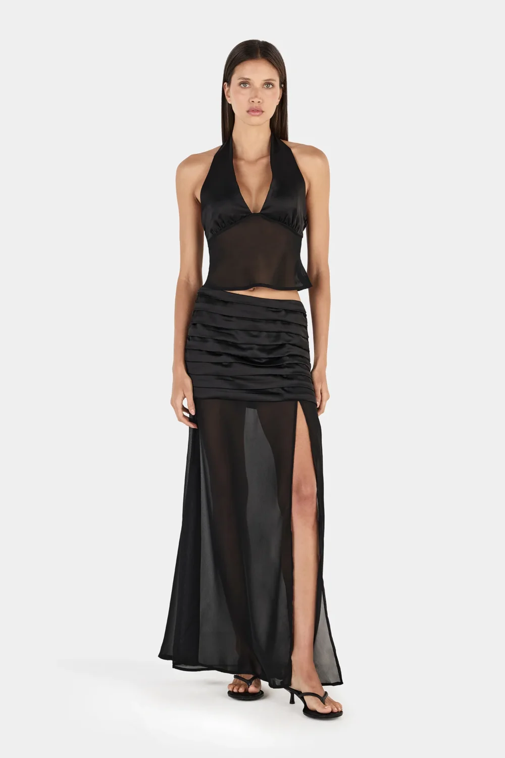 Constance Maxi Skirt Black
