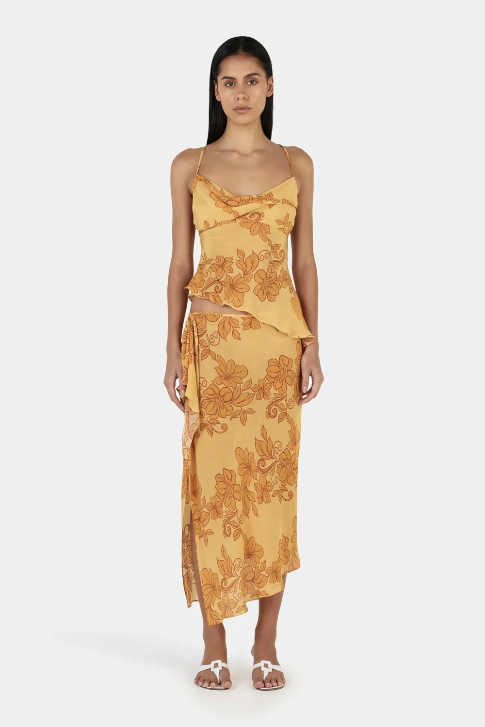 Jayden Skirt Rolling Waves Mango