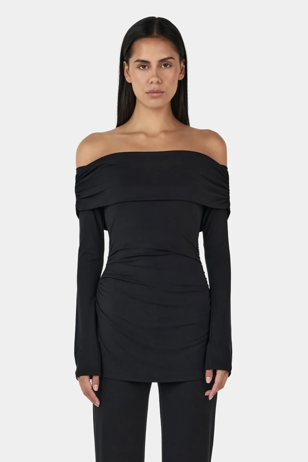 Else Jersey Top Black