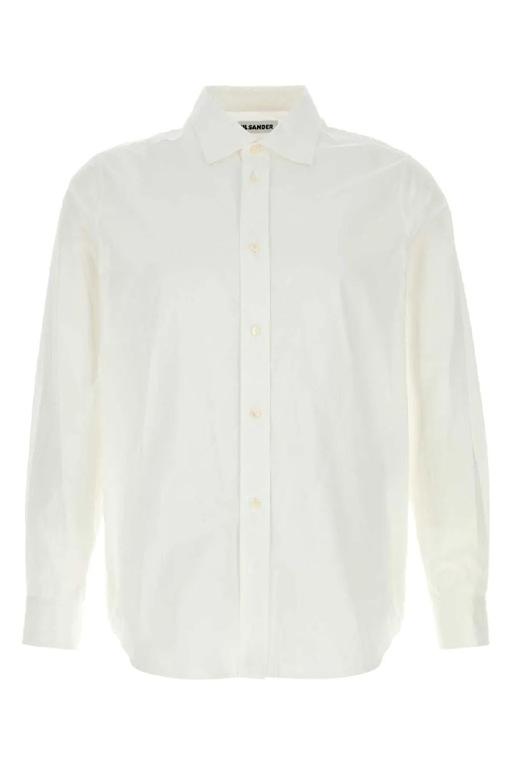 Jil Sander Cotton Poplin Shirt — White