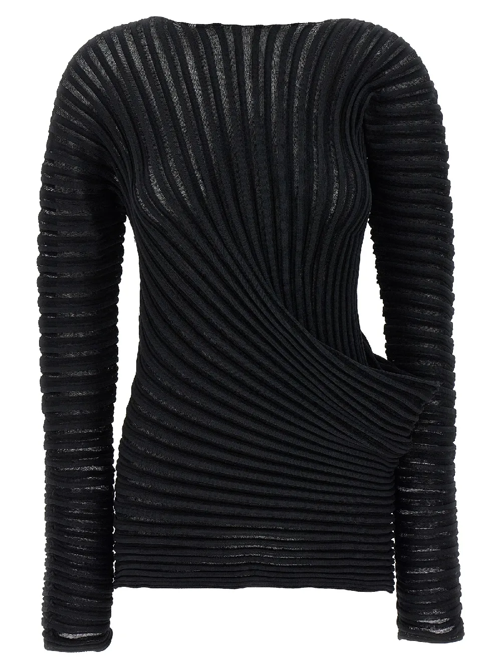 Issey Miyake Stream Blouse — Black