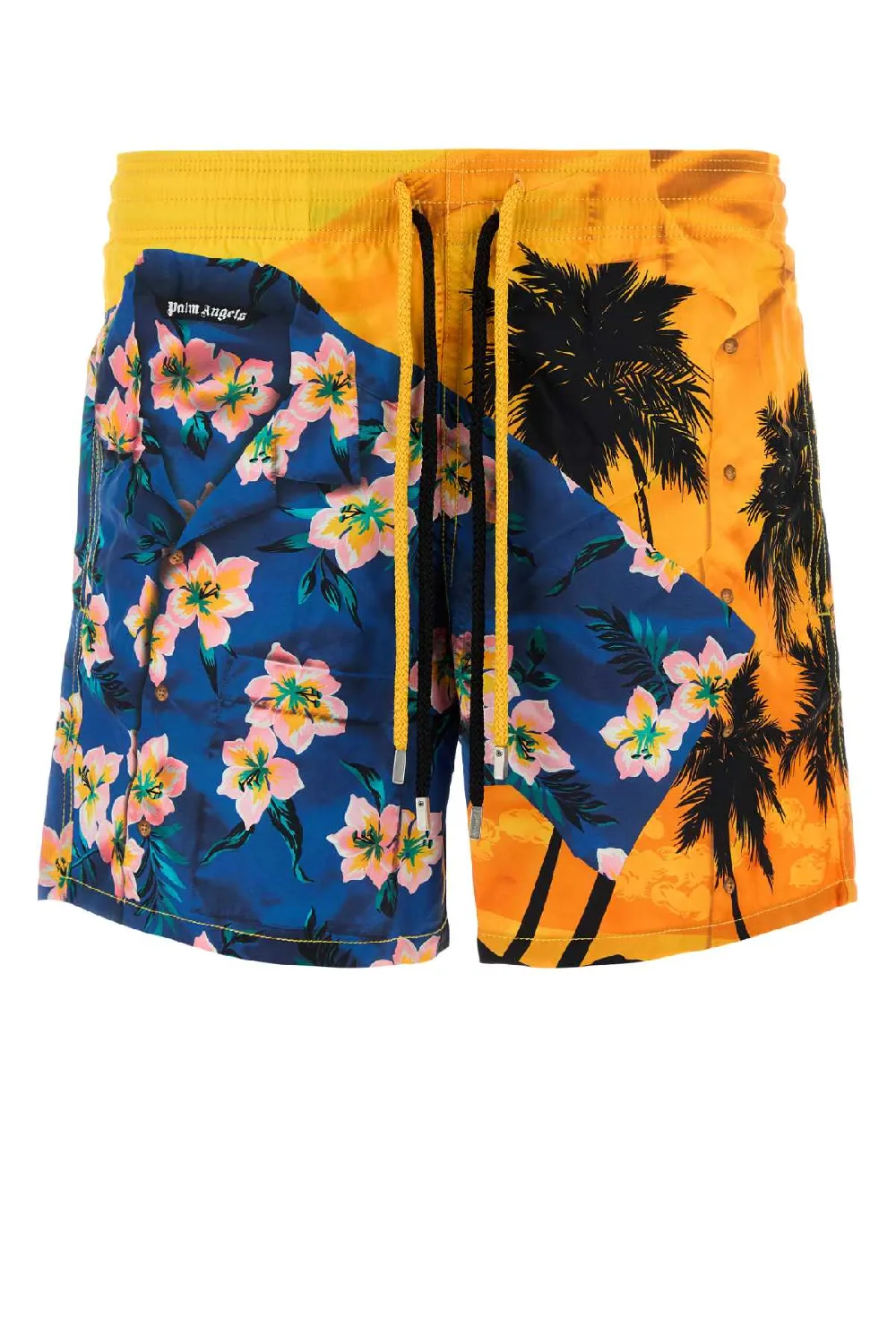 Palm Angels X Vilebrequin Bagno Swimming Shorts — Multicolor