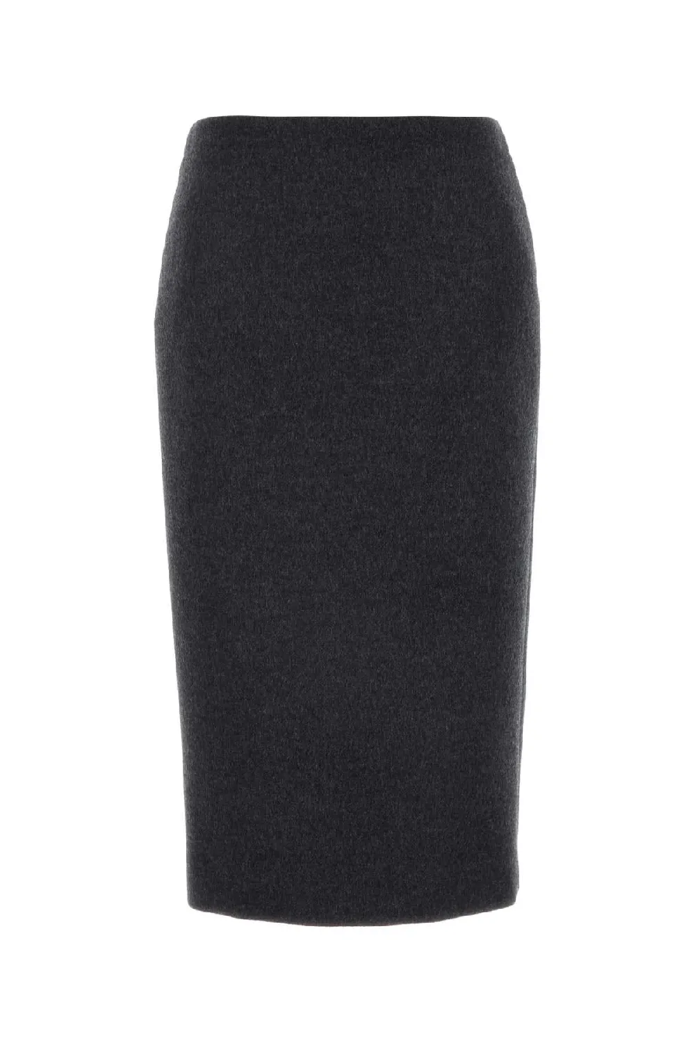 Gucci Wool-Blend Pencil Skirt — Gray