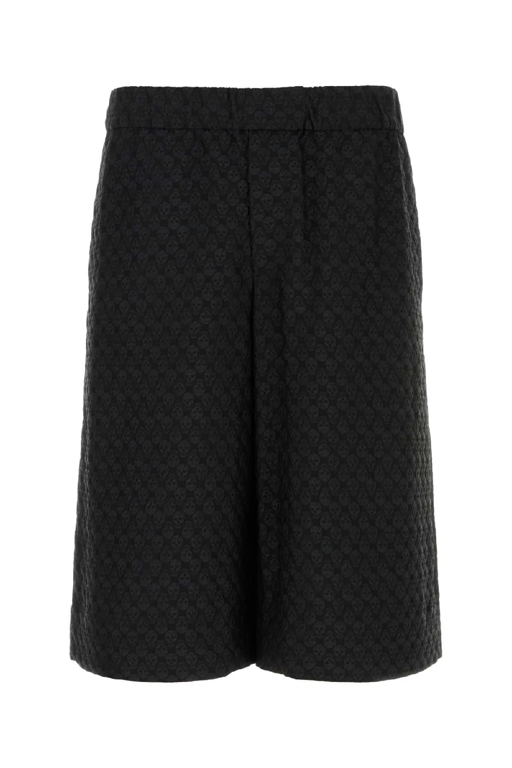 Alexander McQueen Pyjama Bermuda Shorts — Black