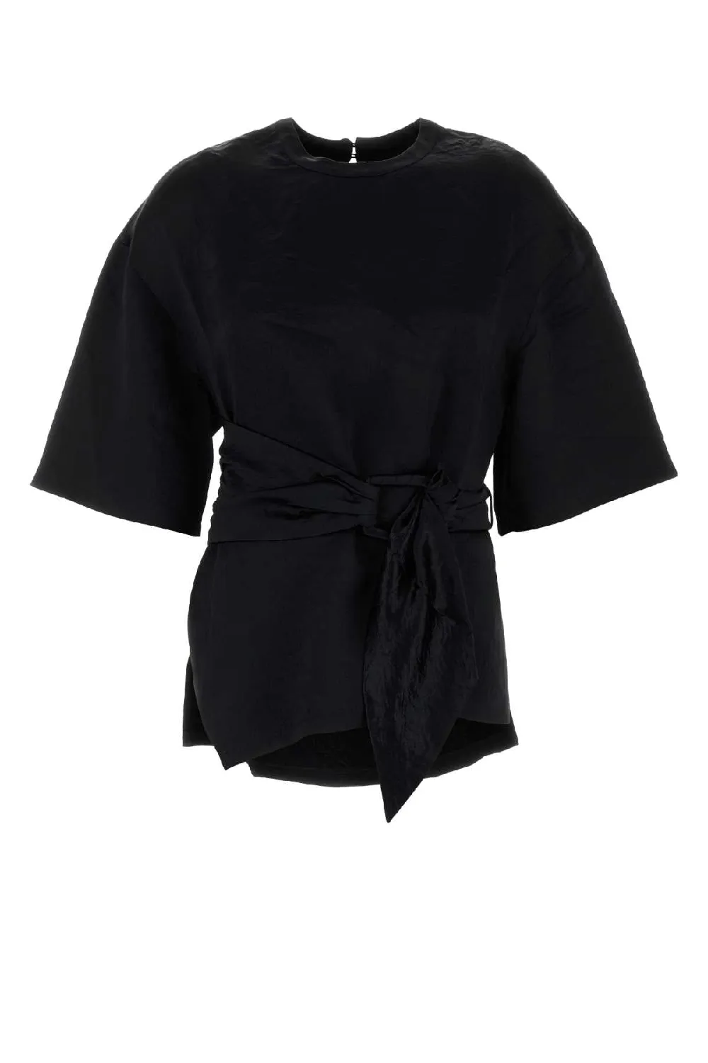 Nanushka Besia Blouse — Black