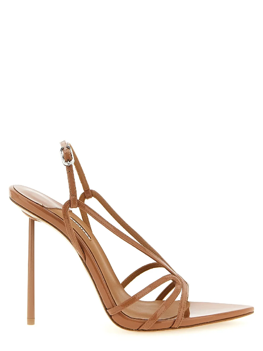 Le Silla Eugenie Heel Sandal — Brown