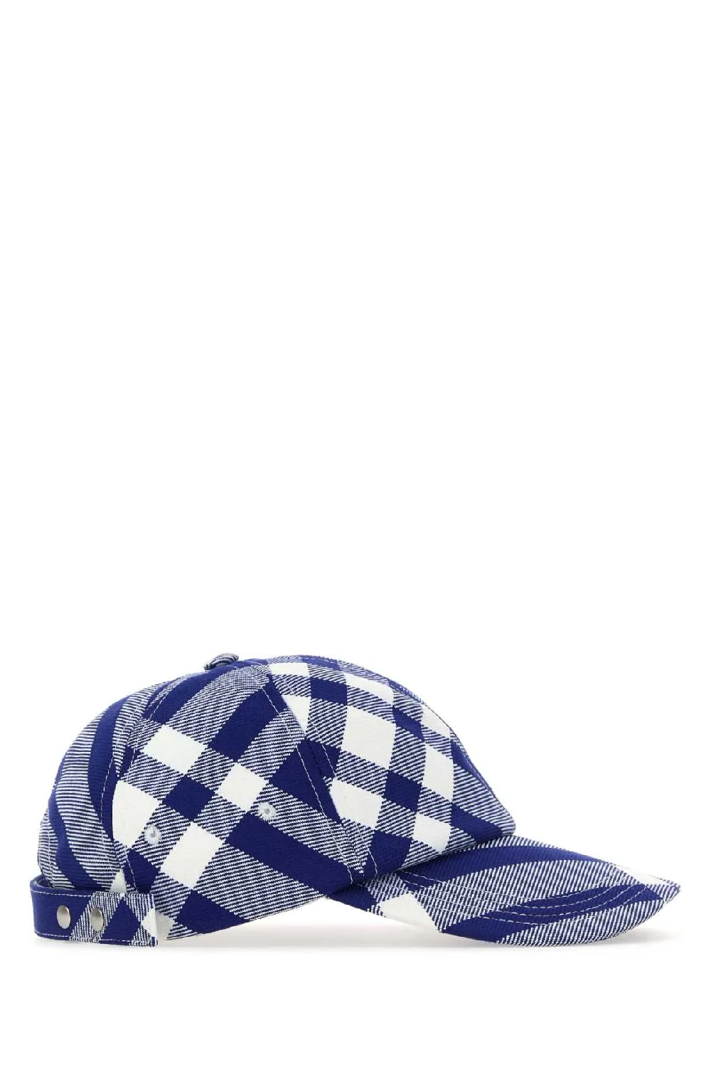 Burberry 8079477 Knightbridge Check Baseball Cap — Navy - 2