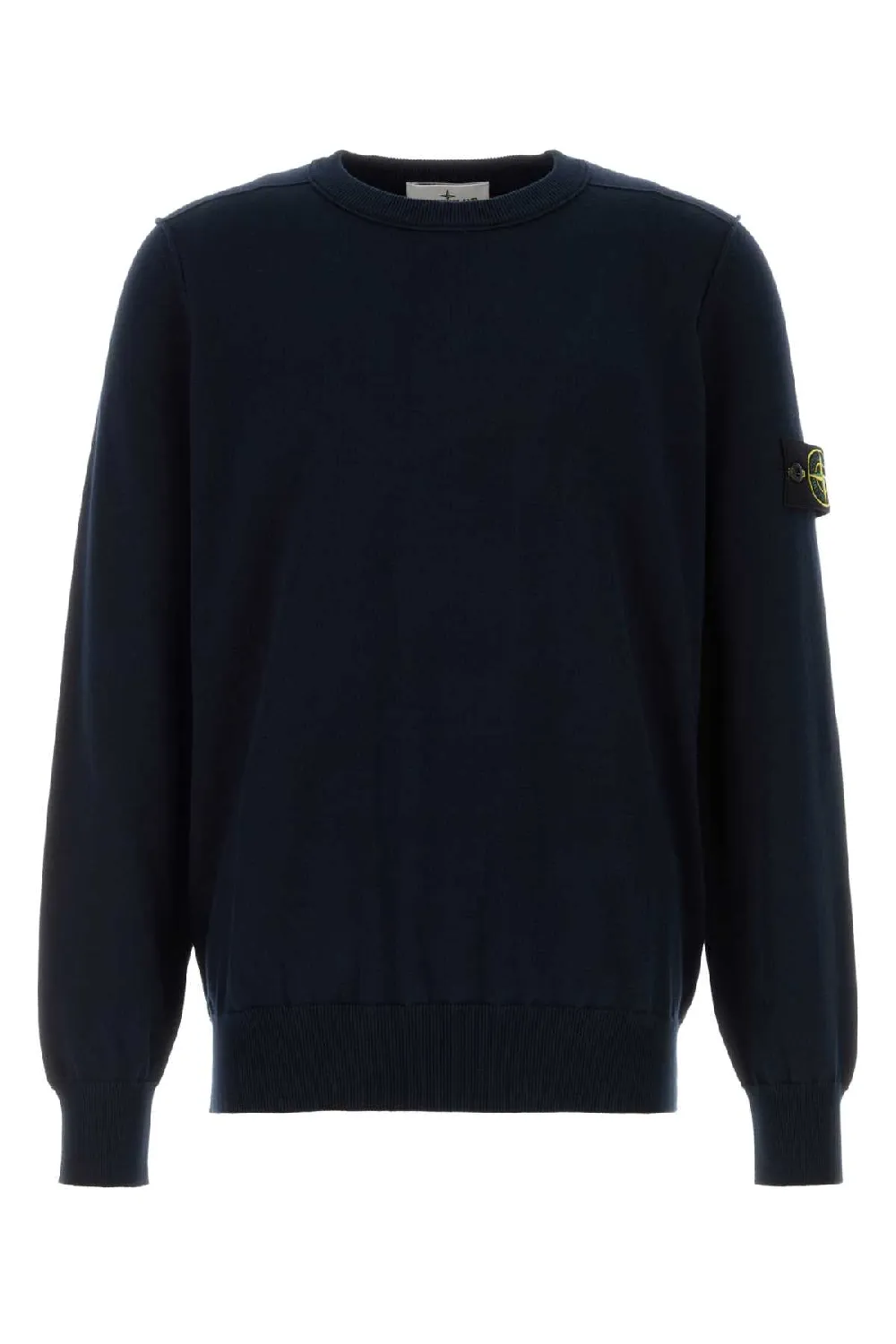 Stone Island Neck Sweater — Navy