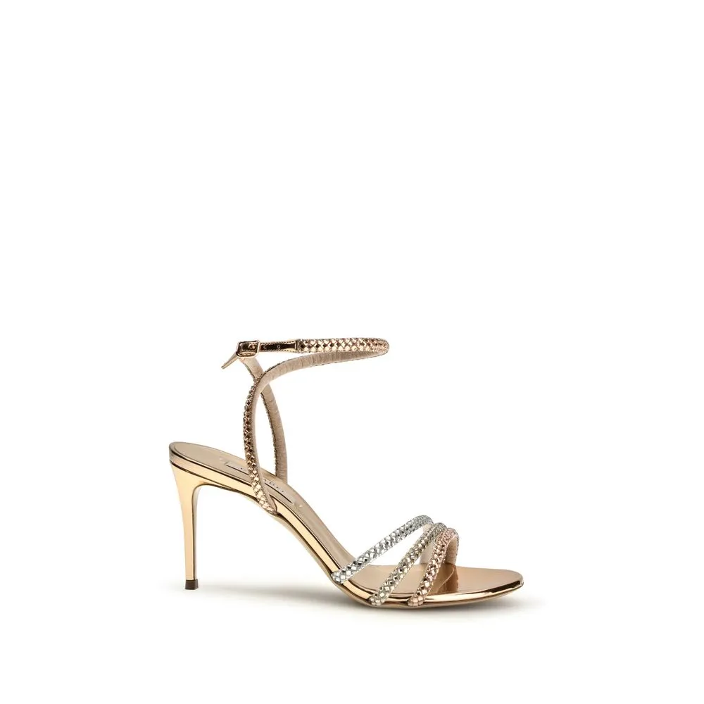 Casadei Heels — Gold