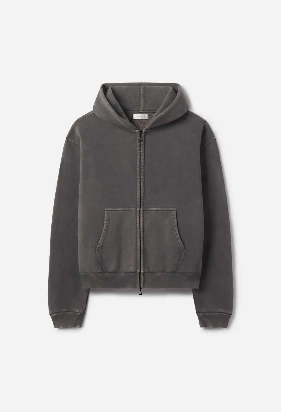 Overcast Fleece Frances Full-Zip / Washed Black