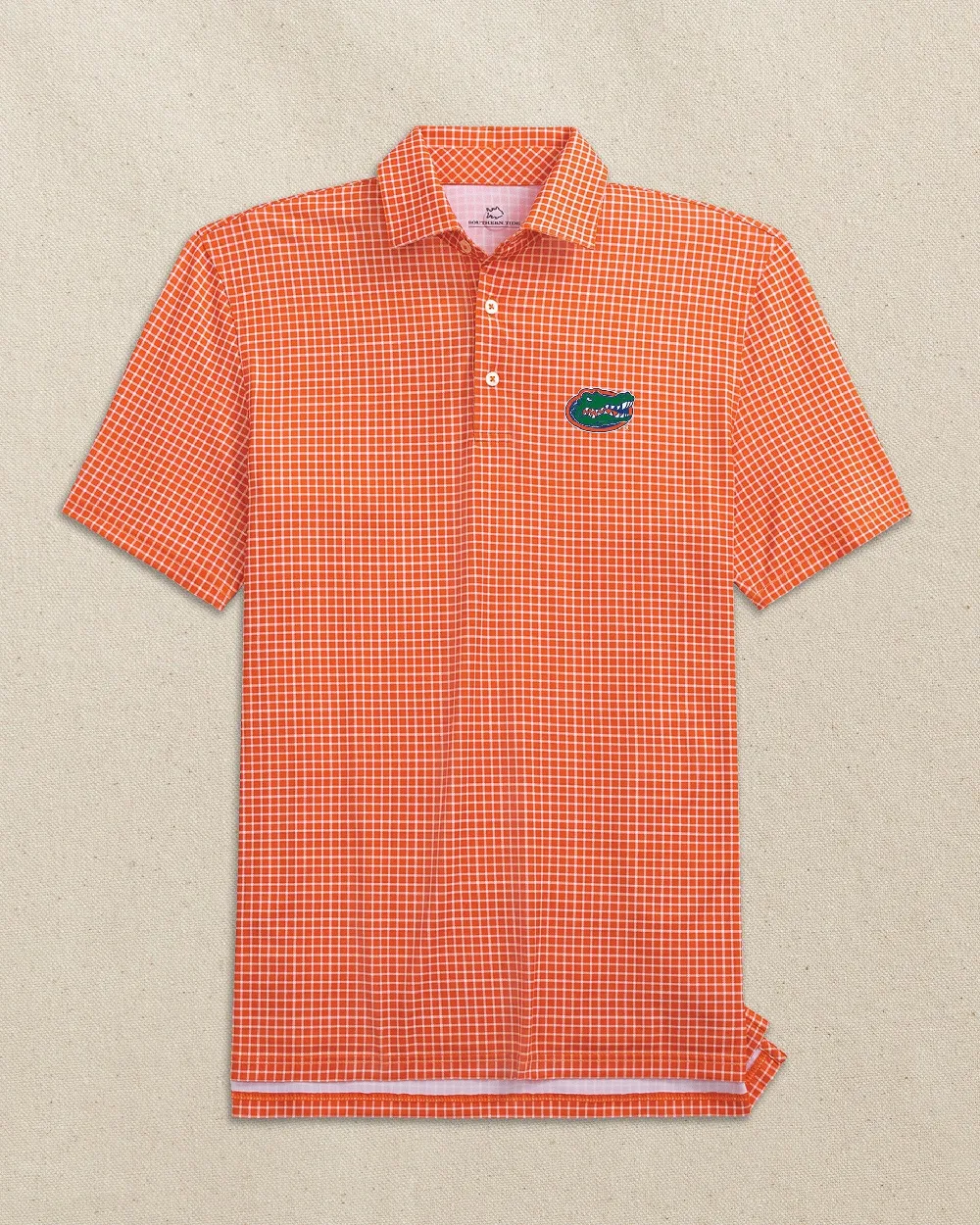 Florida Gators Driver Dunes Edge Plaid Polo - 4