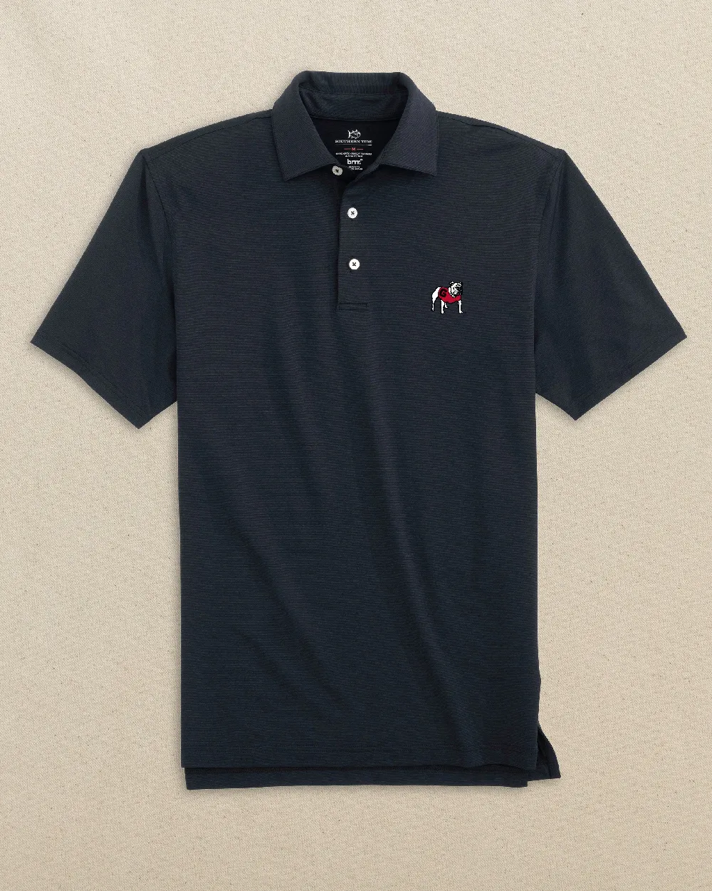 Georgia Bulldogs brrr°®-eeze Heather Performance Polo - 2