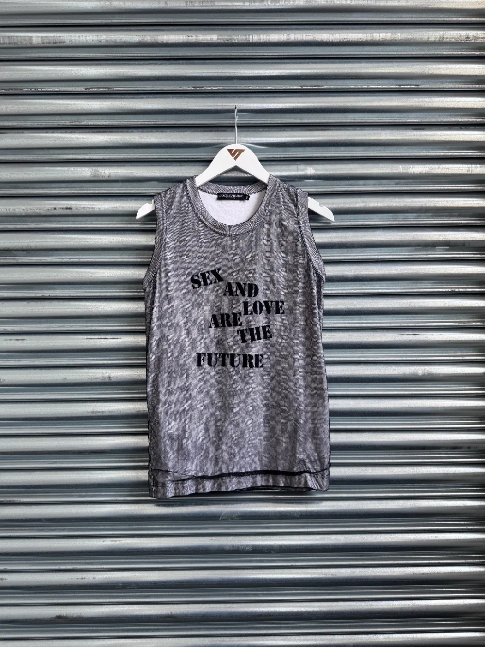 S/S 2003 Dolce and Gabbana SALATF Layered Tank Top
