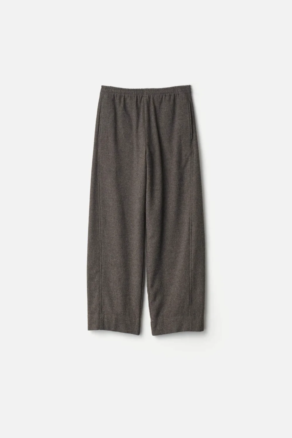 WOOL/CASHMERE FLEECE EASY TWIST TROUSERS