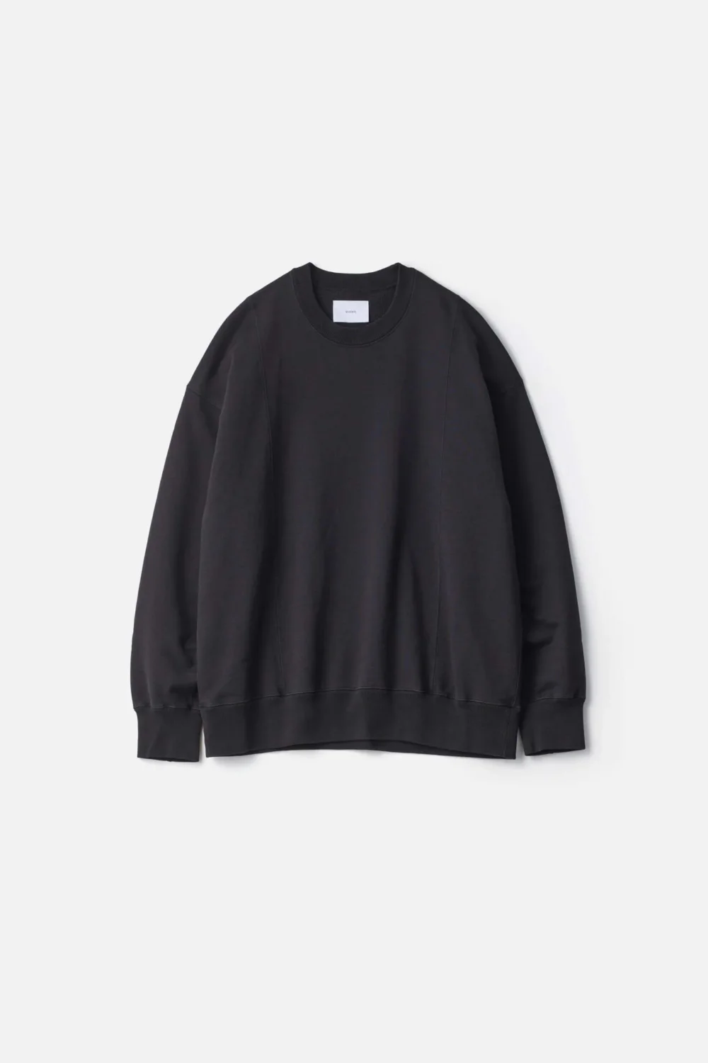 UNTWISTED YARN FADE SWEAT LS