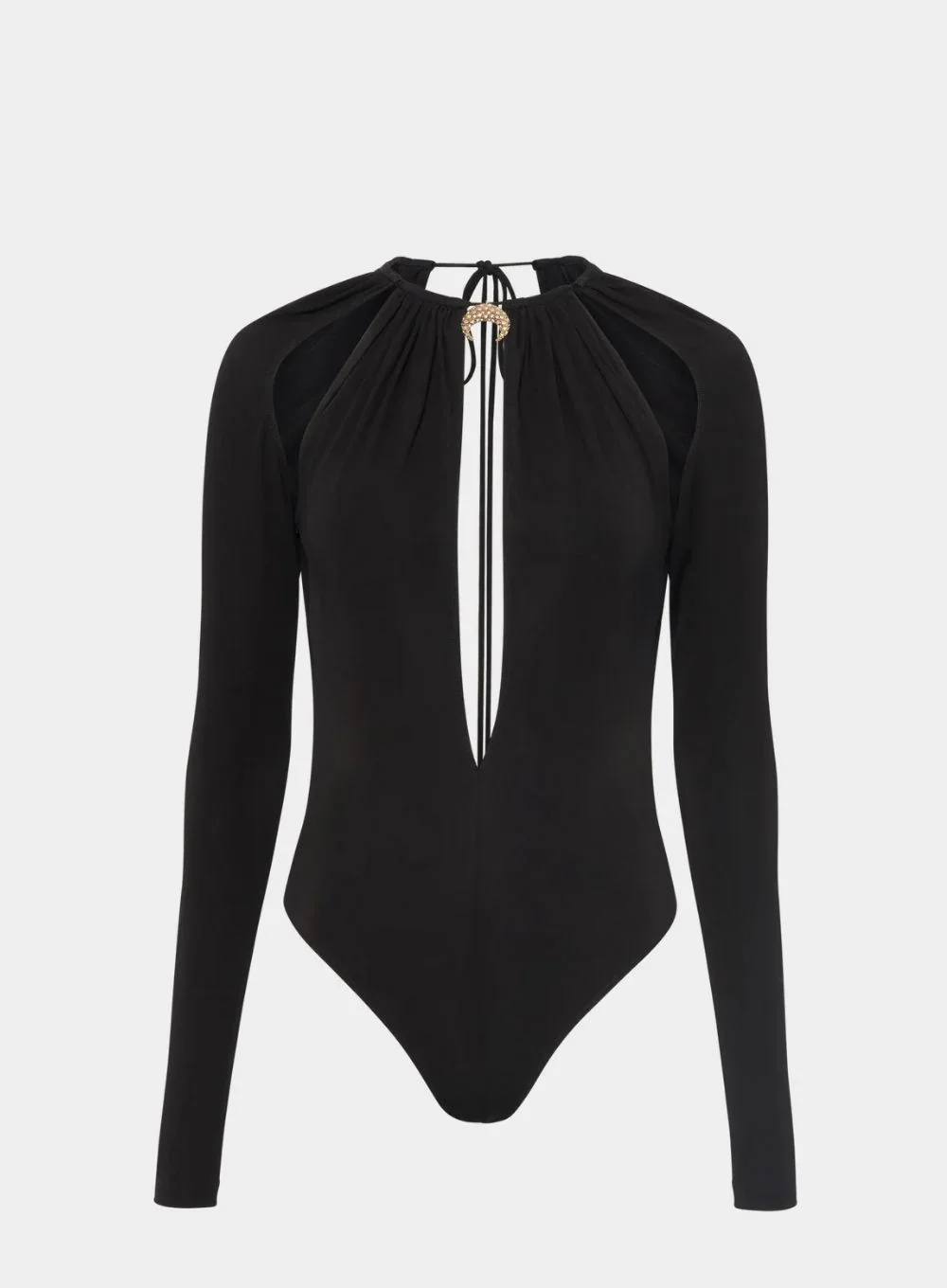 MARINE SERRE | Draped Jersey Top