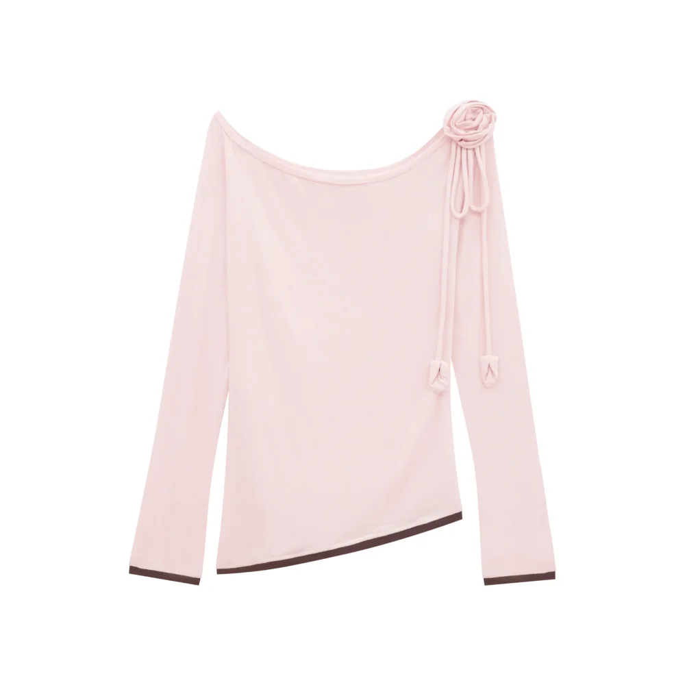 ROSA BOWY—SLEEK LONG SLEEVE TOP