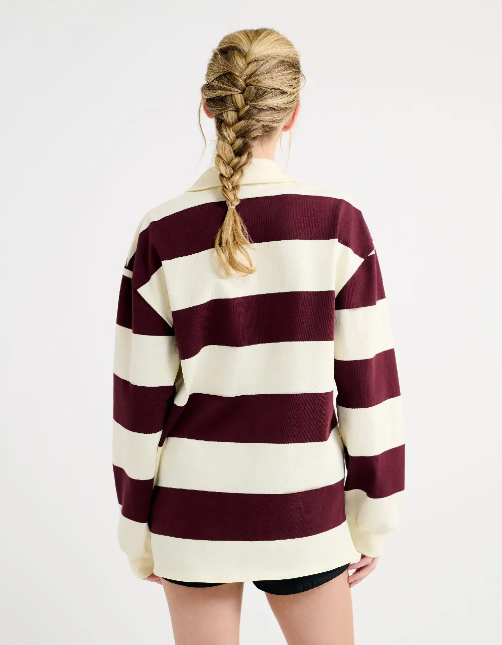 Ivy League Pullover | Harvard Stripe - 5