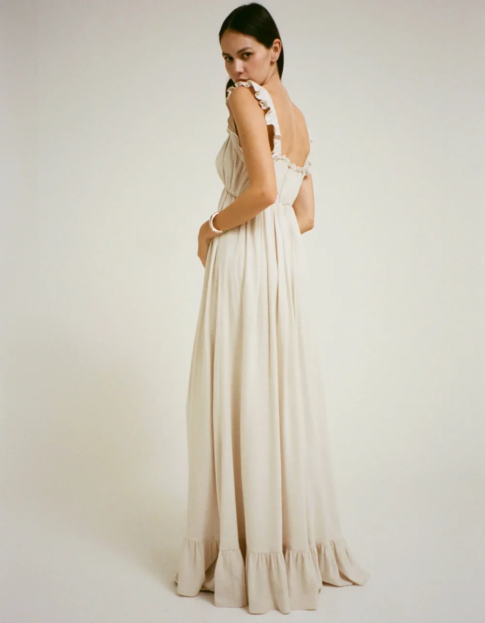 Tall Grass Maxi Dress | Natural - 2