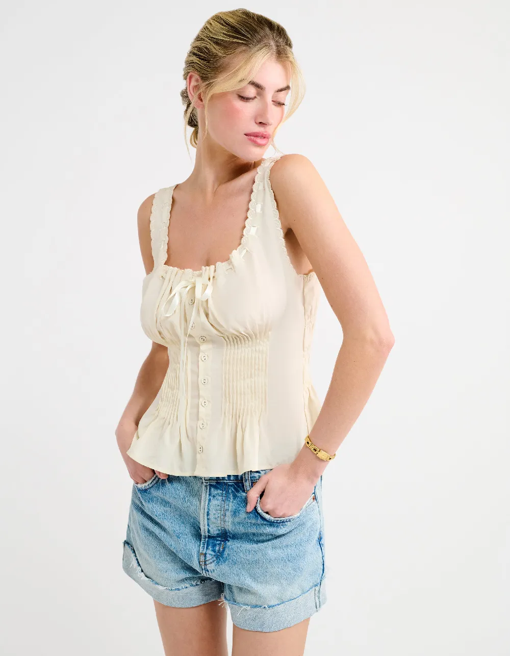 Cottage Tank | Cream