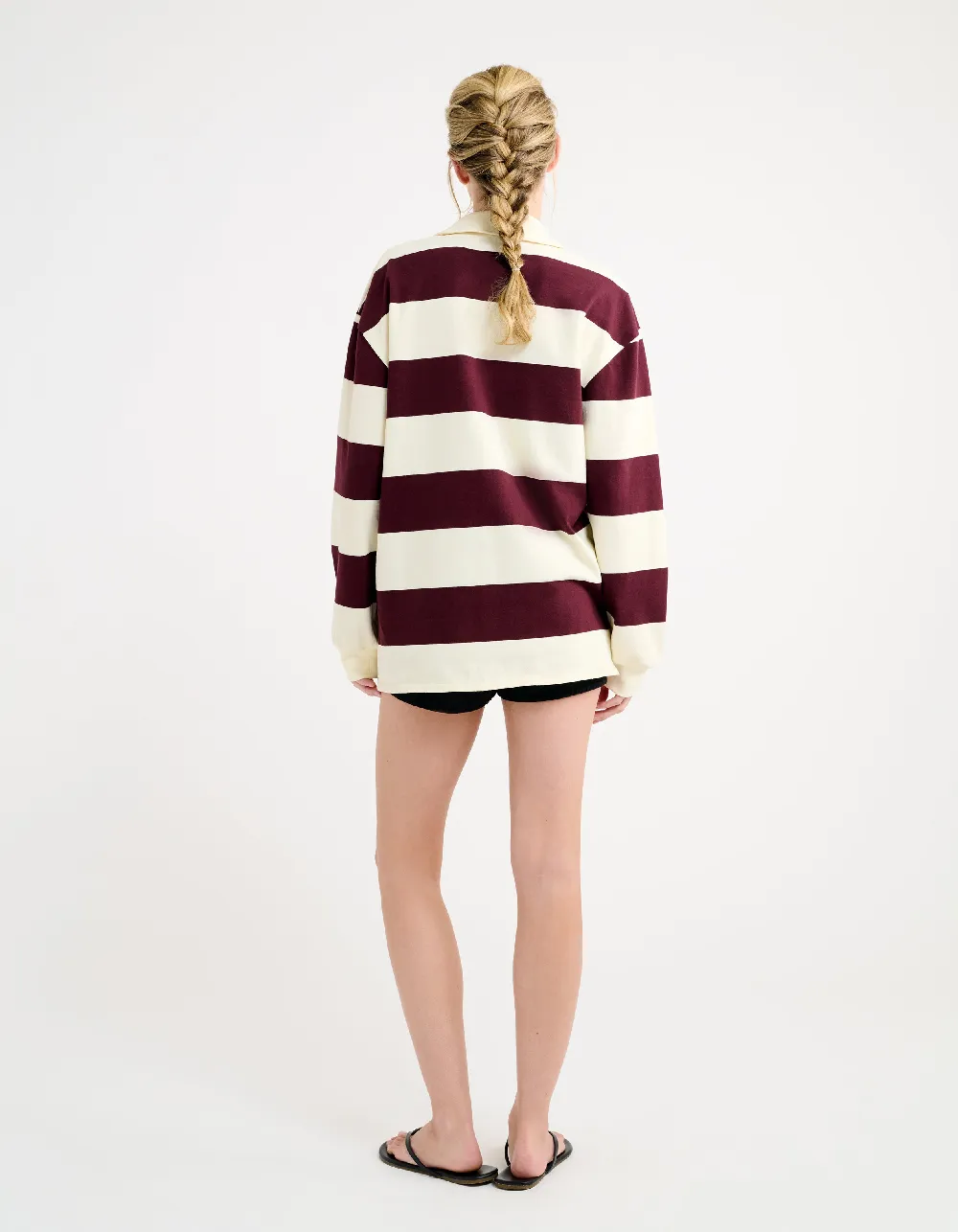 Ivy League Pullover | Harvard Stripe - 3