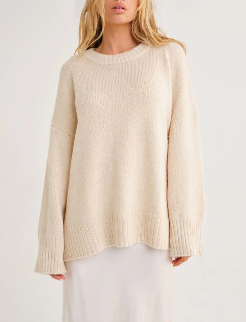 Fair Isle Sweater | Cream