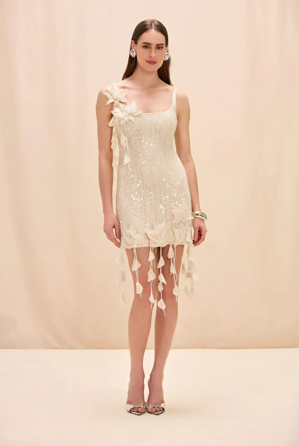 IARA CROCHET MINI DRESS