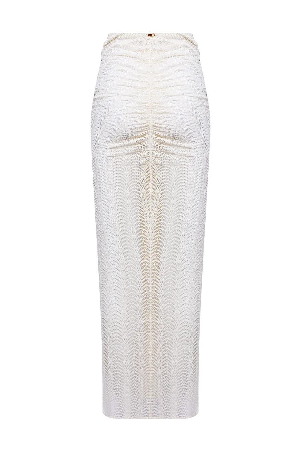 WAVE MESH MAXI SKIRT - 4
