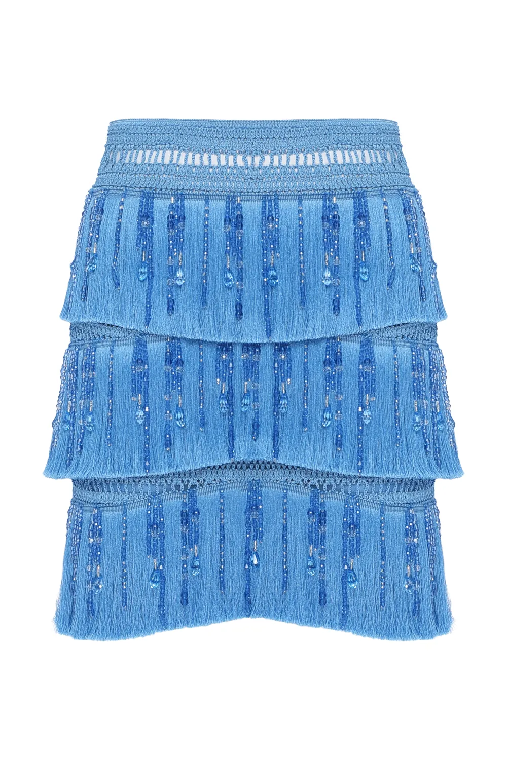 CLARA FRINGE MINI SKIRT - 2