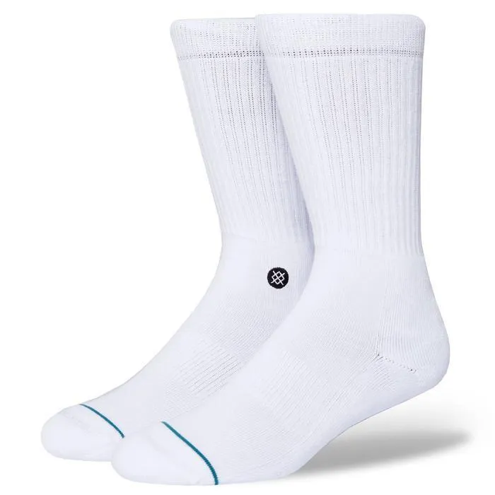 Stance Icon socks, white