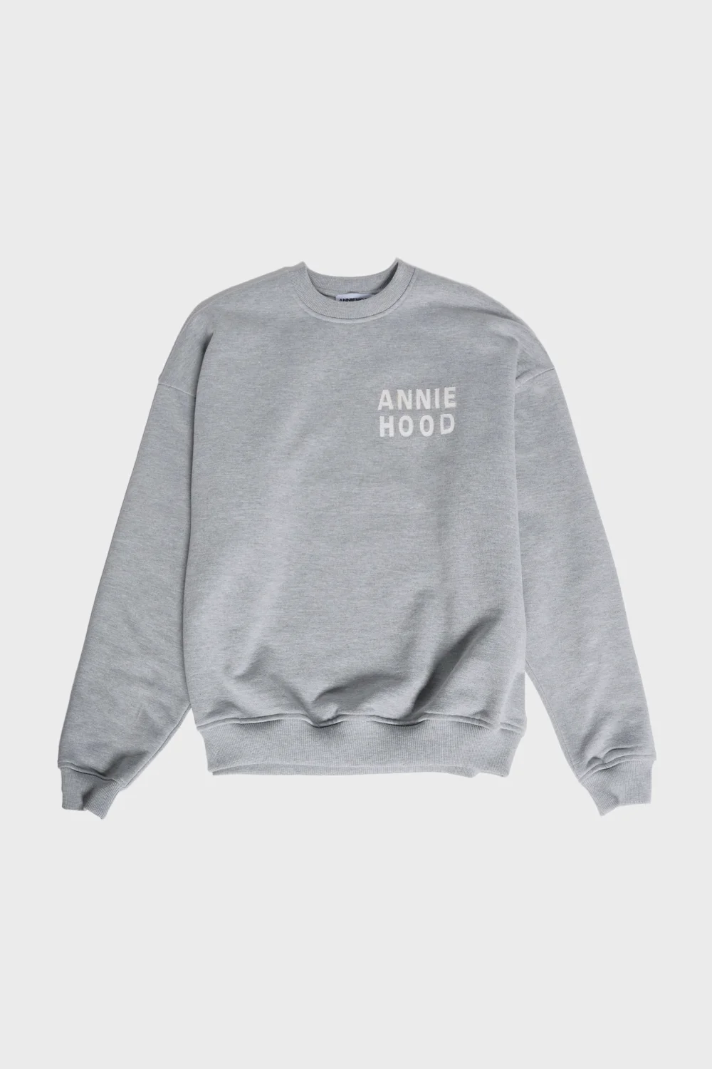 APPLIQUÉ SWEATER - GREY