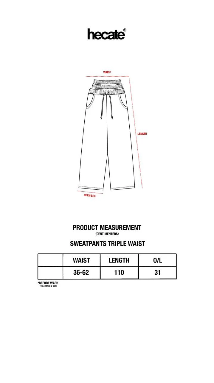 HECATE - ATHLETIC, 3 WAIST SPANTS - 5