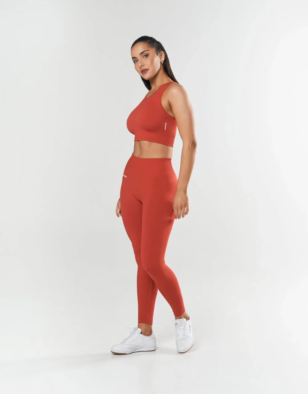 Seamless Cropped Singlet - Red - 2