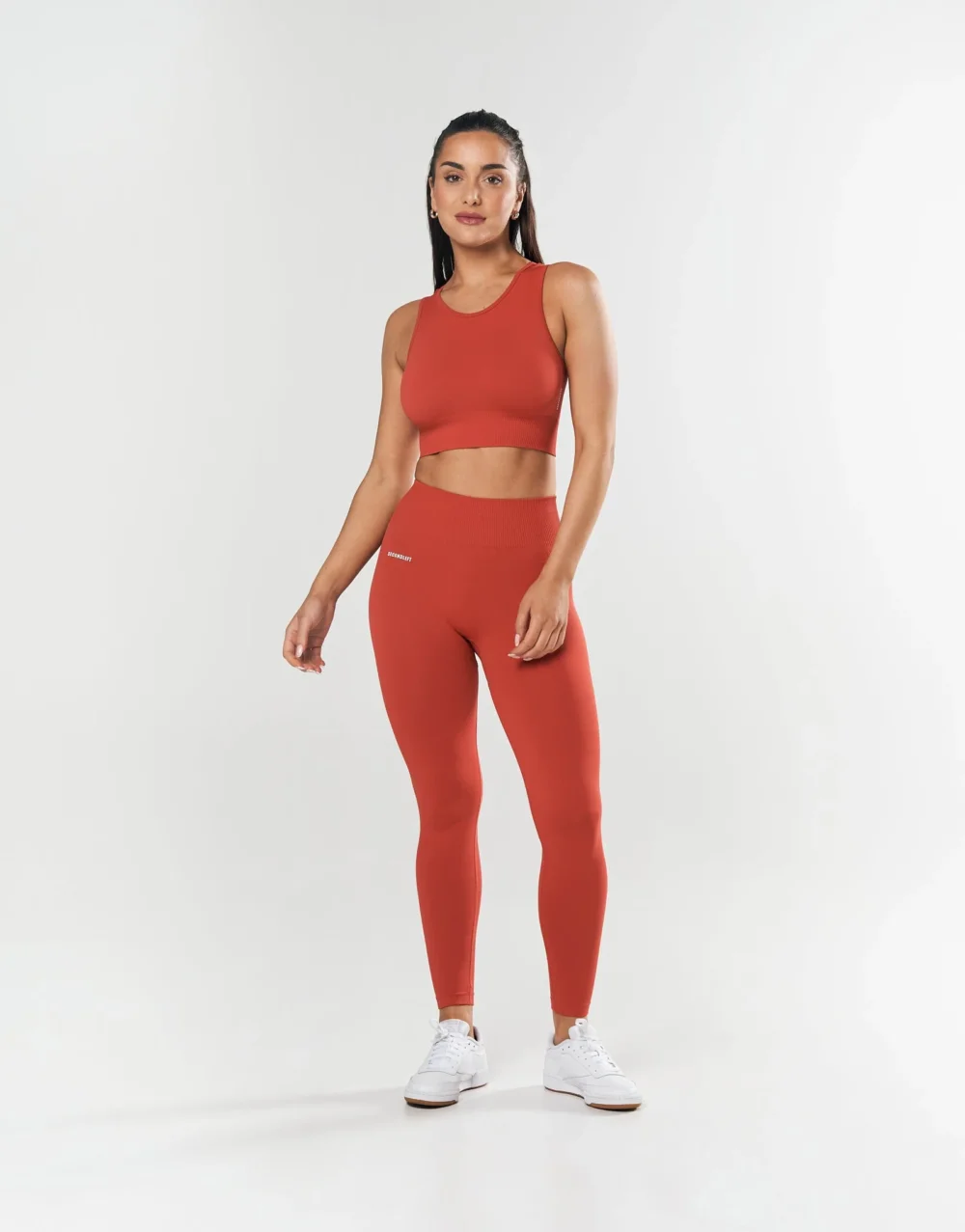 Seamless Cropped Singlet - Red - 4