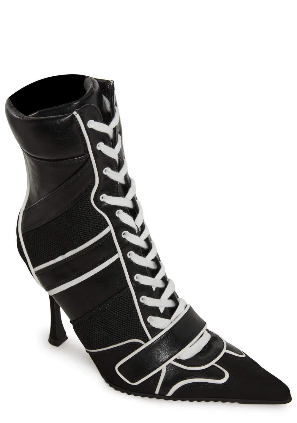 Knockout Sneaker Boot Heels - Black - 2