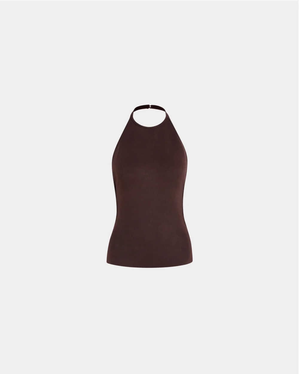 Quinn Bib Top in Bitter Chocolate