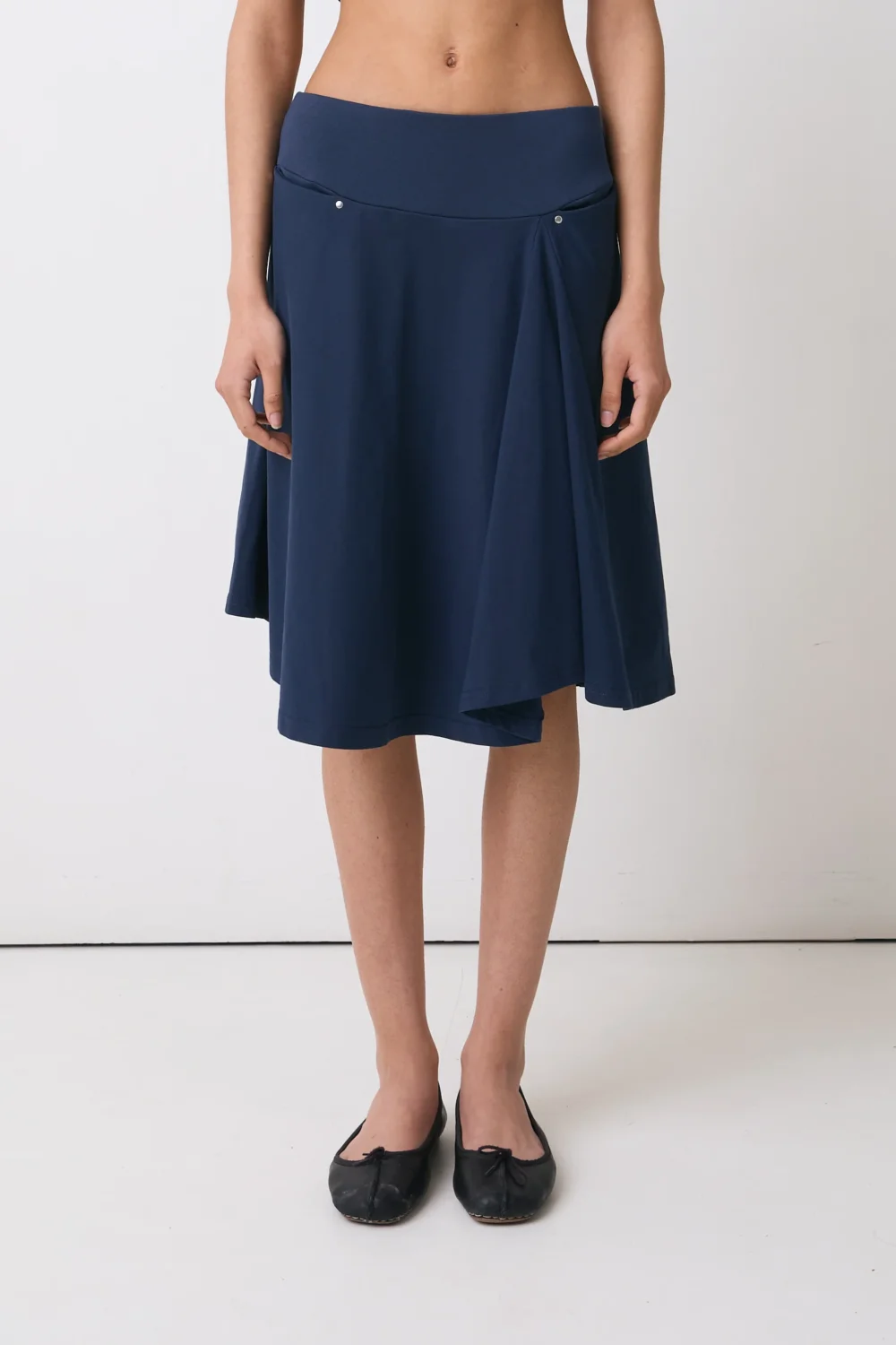 Joni Midi Skirt, Navy