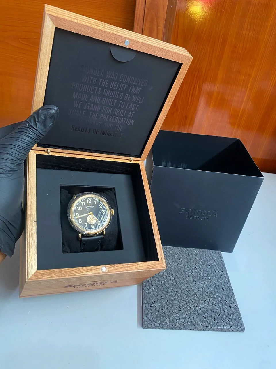 Shinola watch