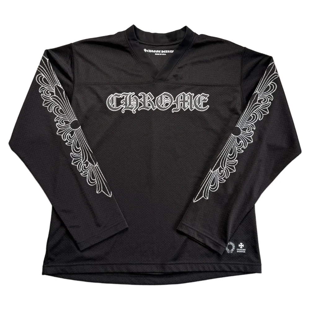 Chrome Hearts Long Sleeve Jersey - Black - M