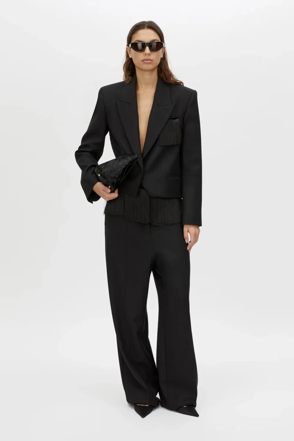 Zaman Crop Blazer