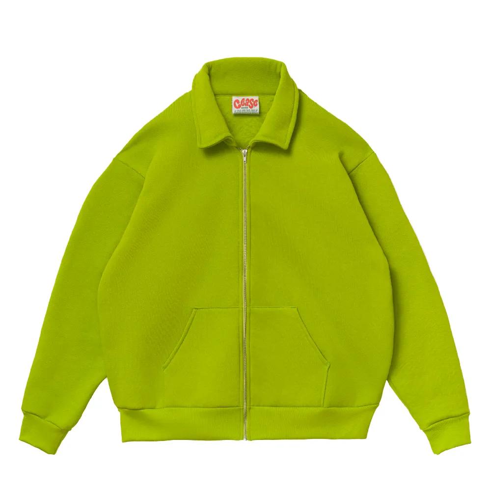 Collar Zip Sweatshirt