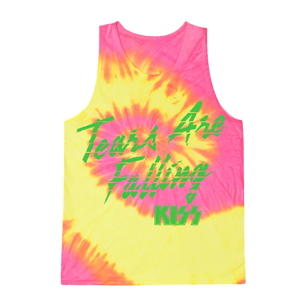 Tears Are Falling Tie-Dye Tank