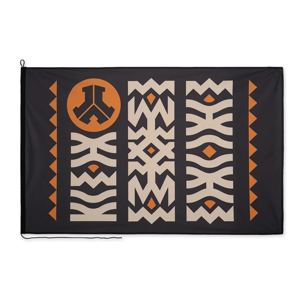 Defqon.1 Orang artwork Flag